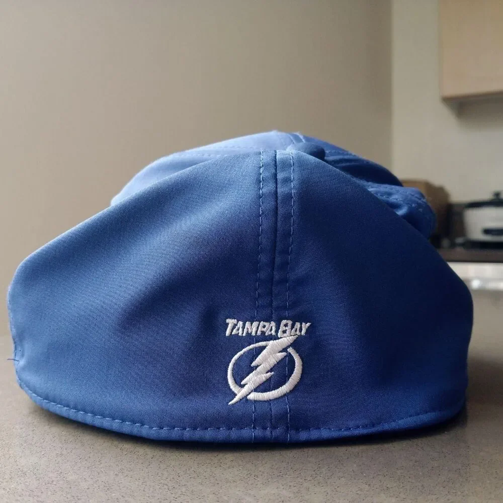 Tampa Bay Lightning Blue Fanatics A-Flex M/L Cap Hat